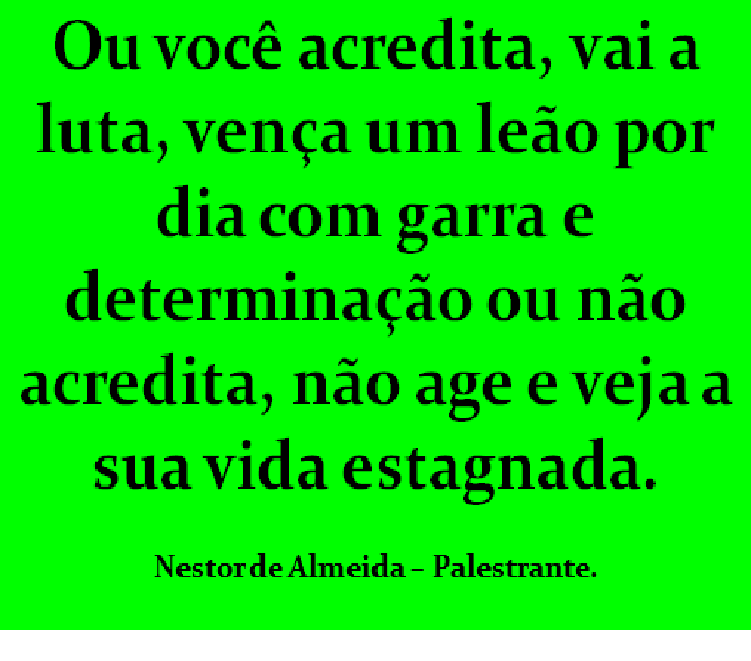 CONSELHO DO DIA 19/10/2017