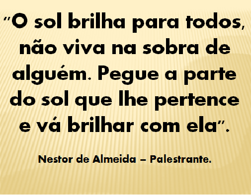 DICA DE SUCESSO DO DIA 08/11/2017